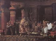 Alma-Tadema, Sir Lawrence Pastimes in Ancient Egypt 3000 Years Ago (mk23) china oil painting artist